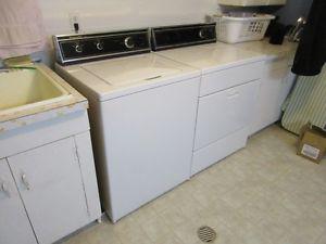 Kitchenaid Washer and Dryer still hooked up