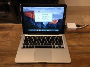 MacBook Pro (13-inch Mid  GHz 4 GB DDR GB HDD
