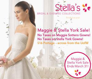 Maggie Sottero & Stella York Wedding Dress Sale! - Pay No