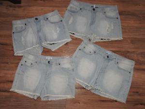 NEW jean shorts - only $5 each!! (sizes available 2, 4, 8 &