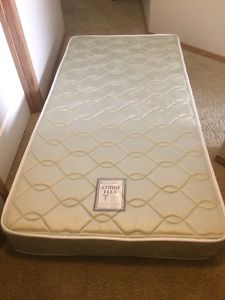 Never Used Twin Mattress and Slightly Used Spring Box
