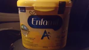 New Sealed Enfamil A+ 0+ months 663g x2