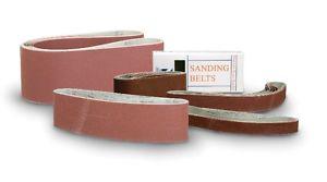 Sanding belts - various sizes and grits