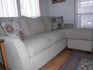 Sofa with lounger