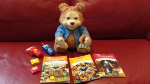 TJ Bearytales 3 books, 2 cartridges and handhelds $45 takes