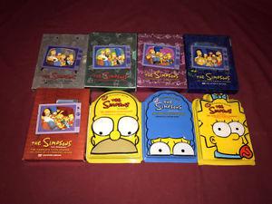 The Simpsons Season 1 to 8 all good all for 60$