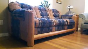 Ver nice rustic Aztec pattern couch