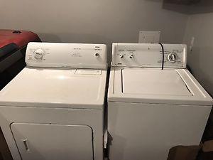 Washer and Dryer