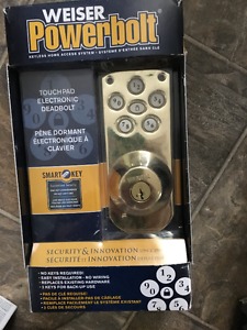 Weiser combination Door locks. Choice of three for $