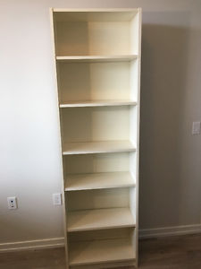 White IKEA Billy bookcase