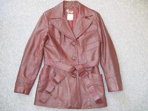 Women's Coat, Genuine Leather.