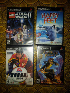 best offer i have 4 PS2 games need sold