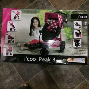 icoo Peak 3 Doll Stroller