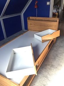 $25 twin captain's bed