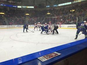 4 Front Row Ice Caps Tickets - Various Games