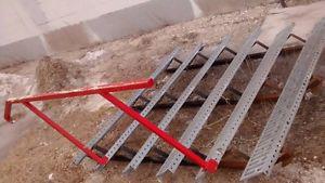 6-step heavy duty steel stairs (bolt on)
