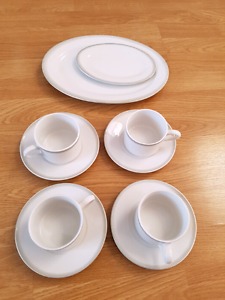 Brand new coffee cups and plates for sale