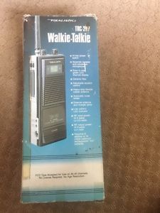 Brand new walkie talkie