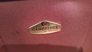Cambridge Purple Luggage Good condition. Small stain as in