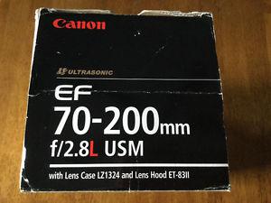 Canon pro series lens for sale