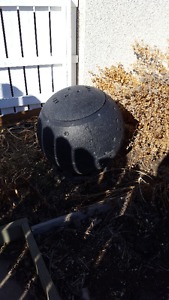 Compost Ball and Barrel Planter