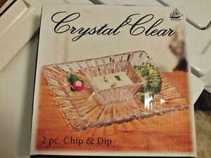 Crystal Clear Chip & Dip Set.