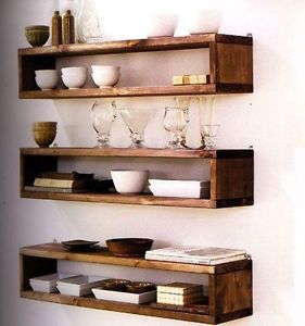 Custom Rustic Shelves