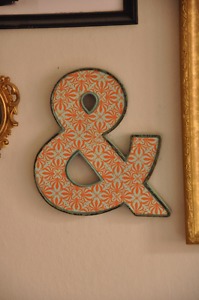 Decorative Ampersand Piece