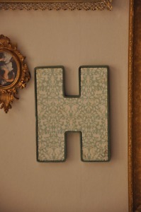 Decorative "H" Piece