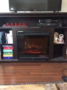 Fireplace /tv stand