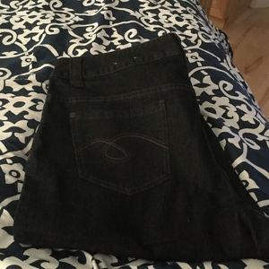 For sale ladies dark denim jeans comfortable fit