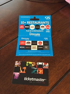 Free milestone gc with $50 ticketmaster card!