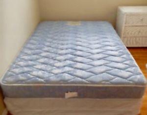 Good Double Mattress & Box Spring - FREE DELIVERY