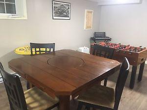 Great table and chairs for sale
