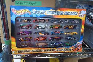 Hot Wheels Mutant Biotronic Kingdom car set