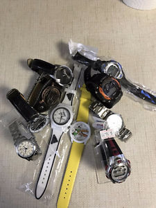 Huge lot of watches sold by lot only Mens, Ladies and