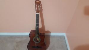 Junior size cresent guitar