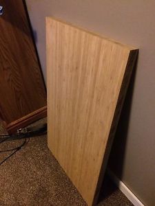 Large piece of bamboo butcher block