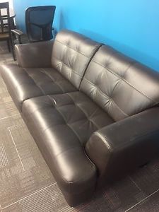 Leather Couch/Love Seat (Bought in )