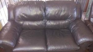 Leather sofa