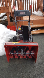 Less than two years old Craftsman snowblower