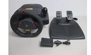 Logitech MOMO Racing Steering Wheel & Pedal for PC or Mac
