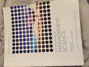 MSCI  - management science textbook