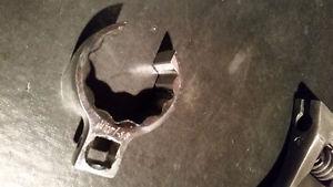 Matco 1 & 5/8" crows foot wrench head