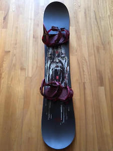 NEW Women's 151 Burton Snowboard Pkg With Ride bindings