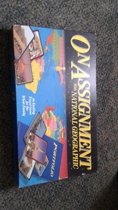 National geographic board game