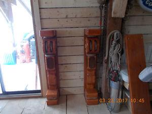 Pair of Royal Navy Corbels/Mantle supports