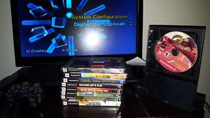 Playstaion 2 with games