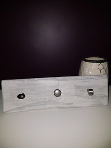 Reclaimed wood jewellery/key/coat rack