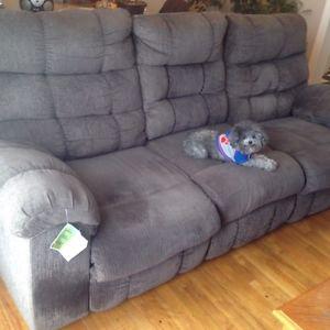 Reclining couch in stephenville $600 obo